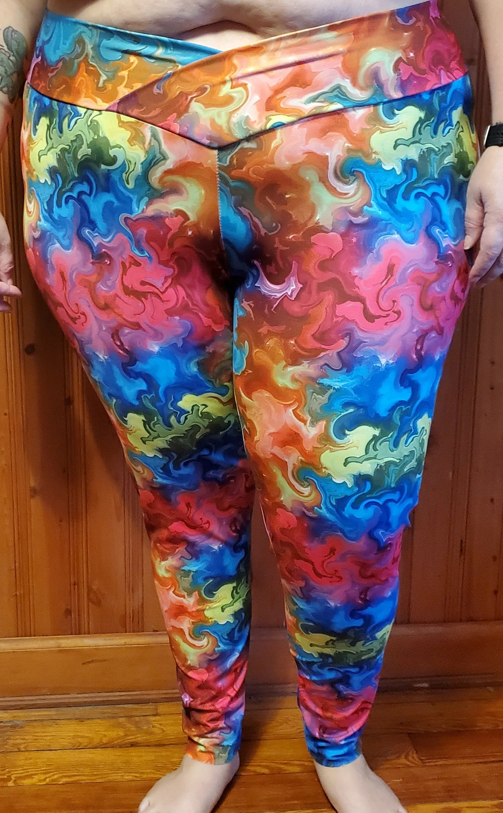 Sundial Leggings PDF Pattern Sizes B - M