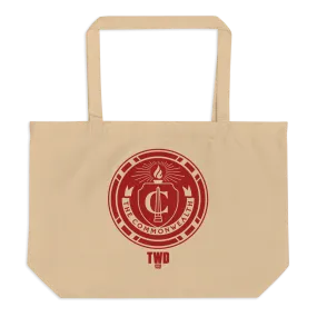 The Walking Dead Commonwealth Emblem Large Eco Tote