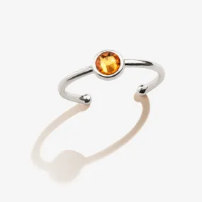 Topaz Birthstone Ring, November