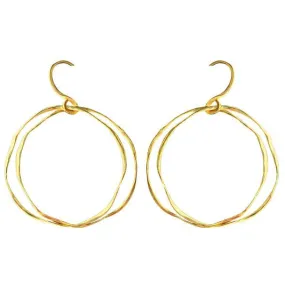 Twin hoops earrings