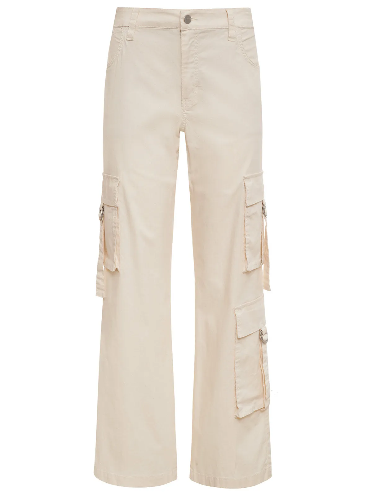 Y2K Strappy Cargo Standard Rise Pant Eco Natural