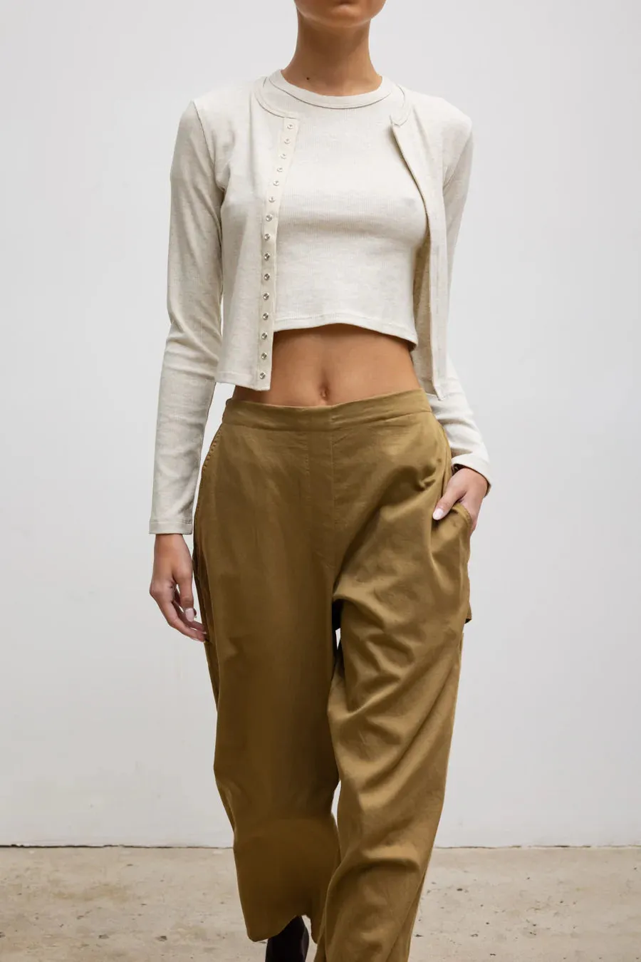 Yoko Crop Painter Pant