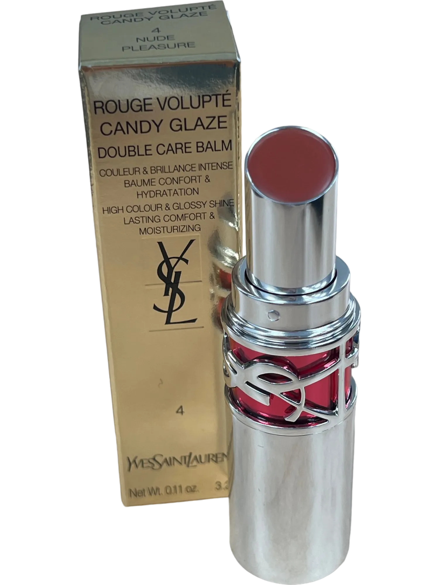 Yves Saint Laurent Nude Pleasure Candy Glaze Lip Balm 3.2g